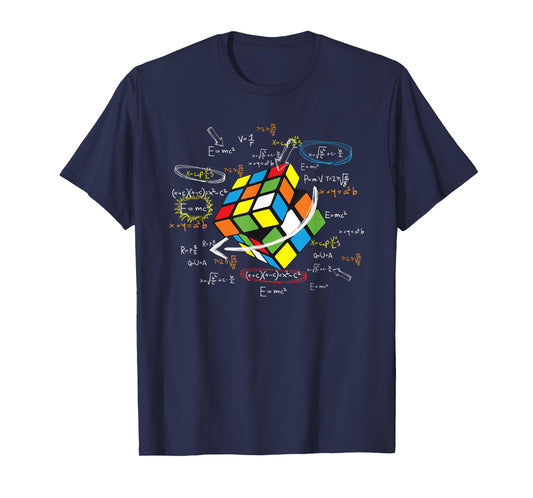 Cool Math Rubik Rubix Rubics Player Cube Math Lovers T-Shirt