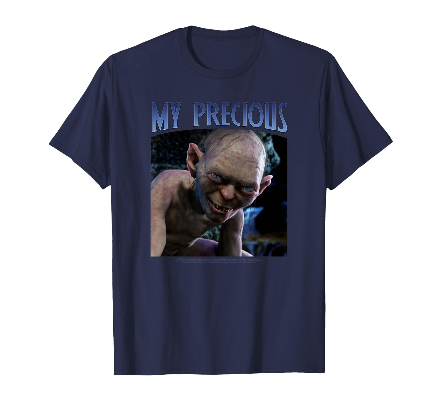 Lord of The Rings Gollum My Precious Poster T-Shirt