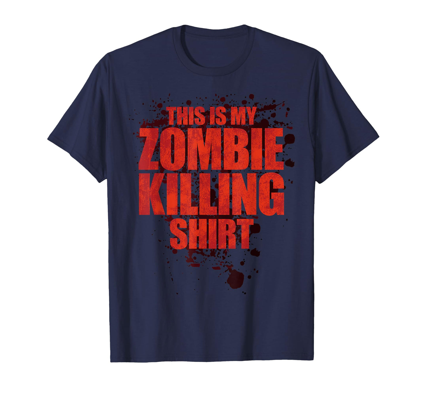 Funny Halloween, This Is My Zombie Killing Shirt Apocalypse T-Shirt