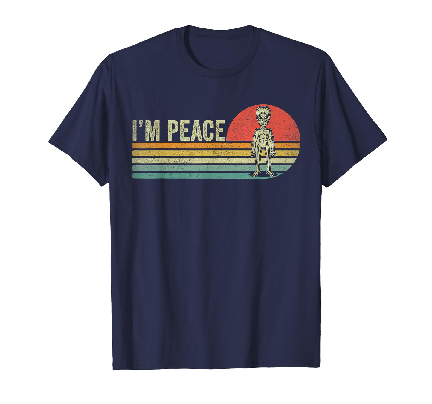 I Come In Peace im Peace Matching Couples Alien T-Shirt