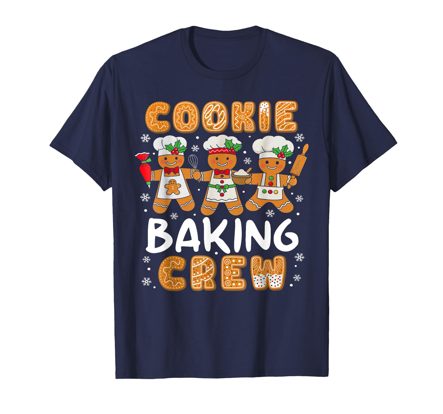 Christmas Cookie Baking Crew Cookie Crew Family Christmas T-Shirt