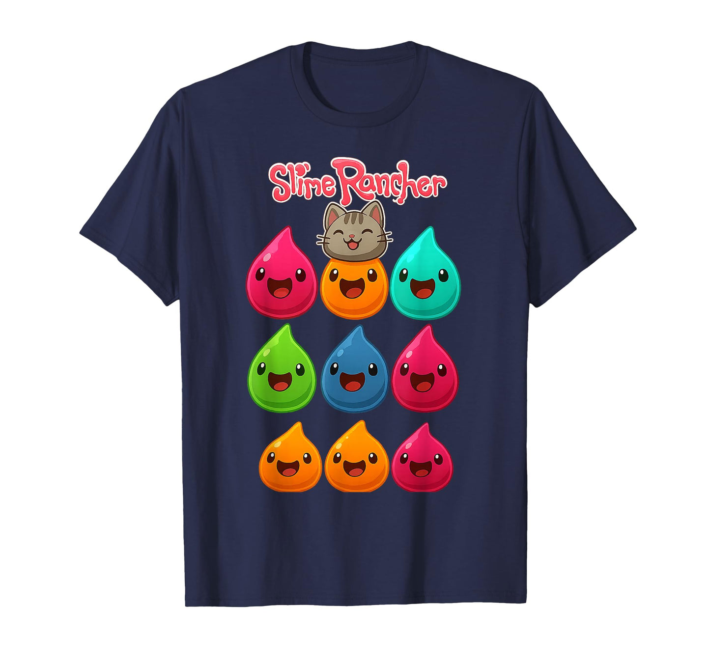 Slime, Slimepedia Rancher, Gloop Rancher Wiki, Gloop Mood T-Shirt