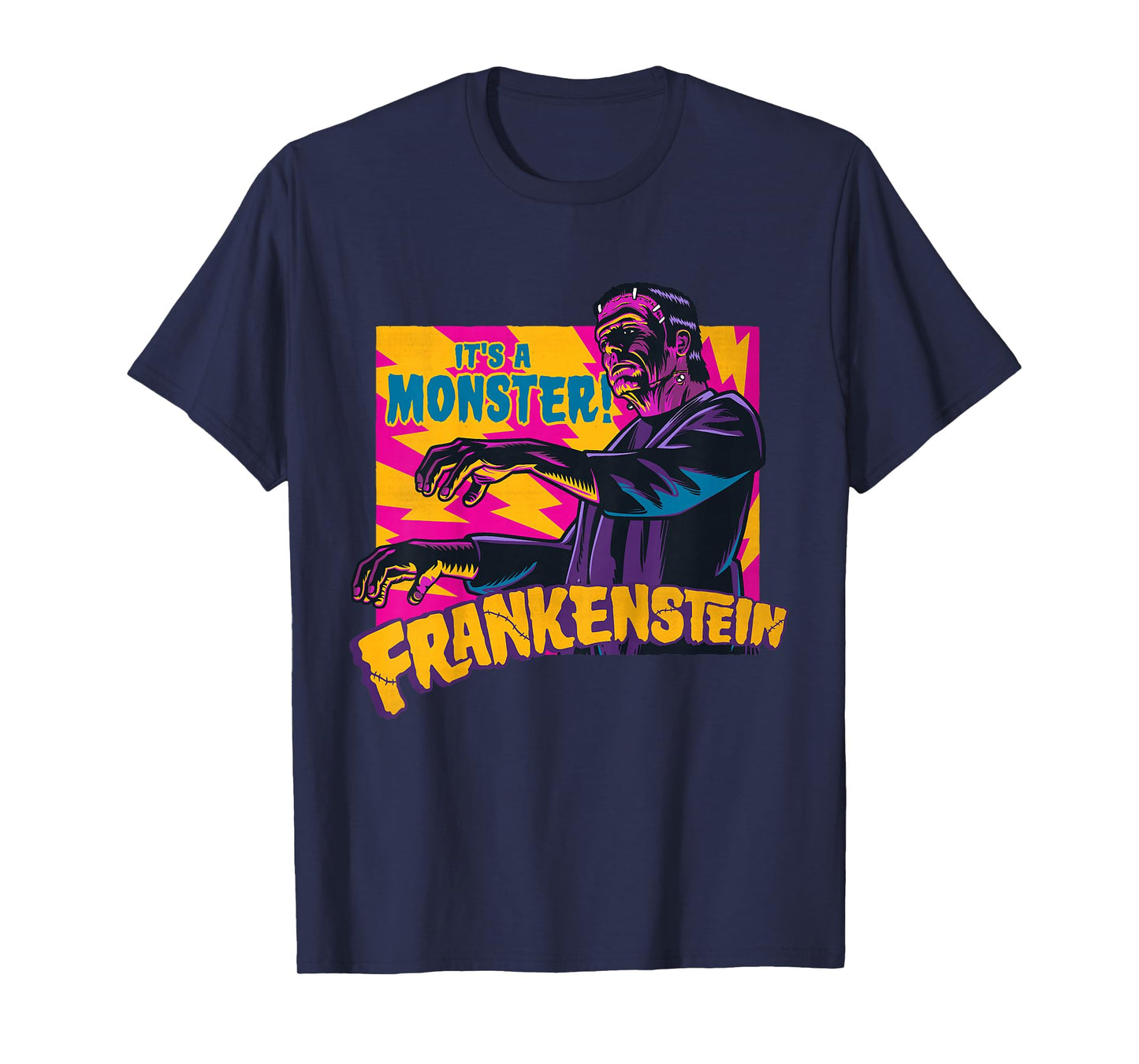 Kids It's A Monster! Frankenstein T-Shirt