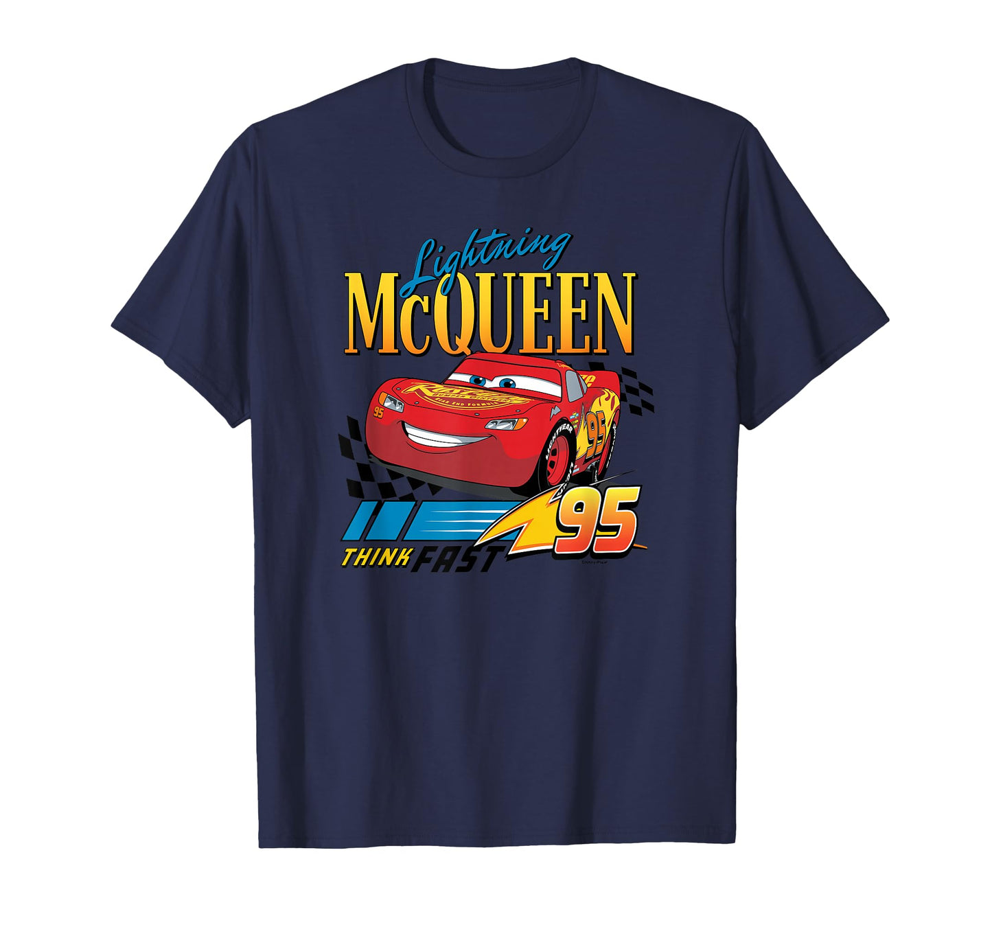 Cars - Lightning McQueen Think Fast T-Shirt