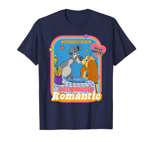 Disney Lady and The Tramp Deliciously Romantic T-Shirt