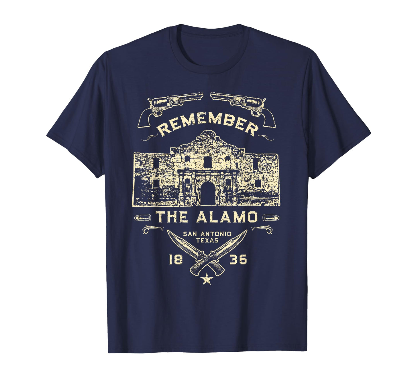 Texas Remember The Alamo San Antonio Pride Shirt T-Shirt