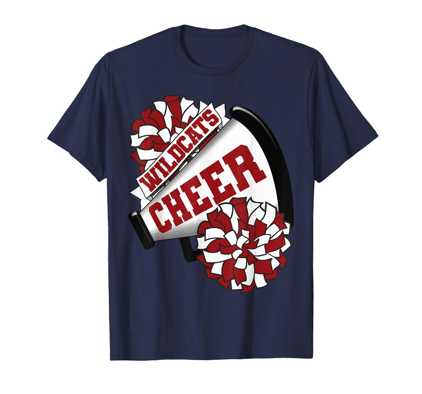 Wildcats Cheer Back To School Cheerleading Spirit M T-Shirt
