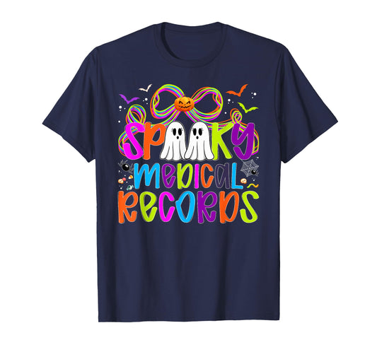 Spooky Medical Records Halloween Medical Records Director T-Shirt