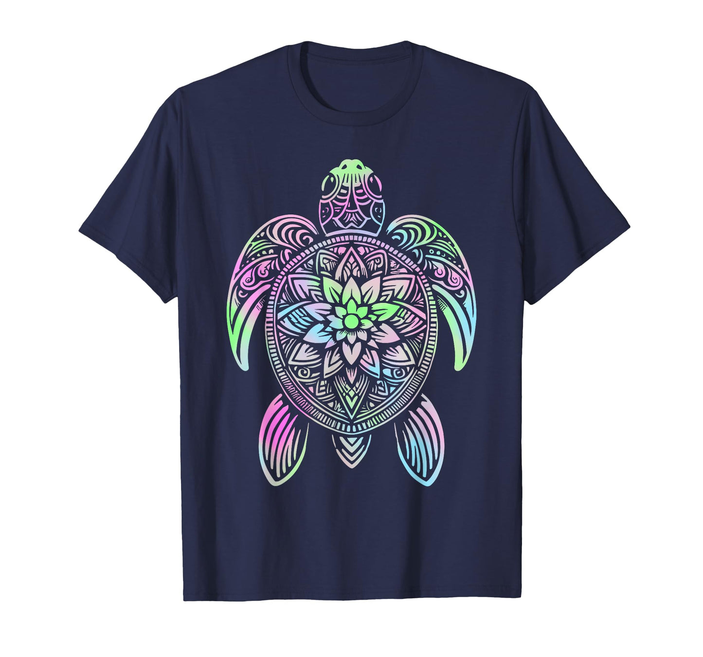 Hawaiian Tie Dye Sea Turtle T-Shirt