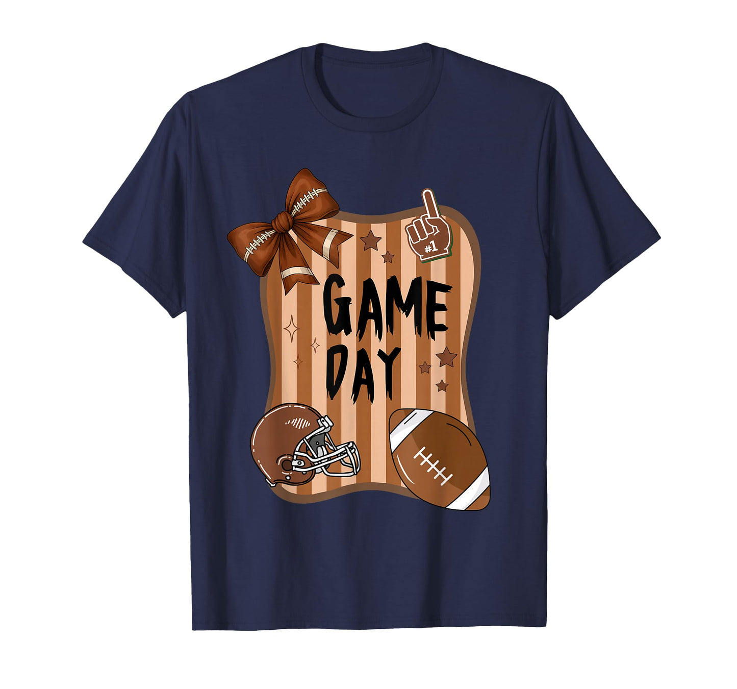 Game Day Football Season Funny Men Women Team Sports T-Shirt