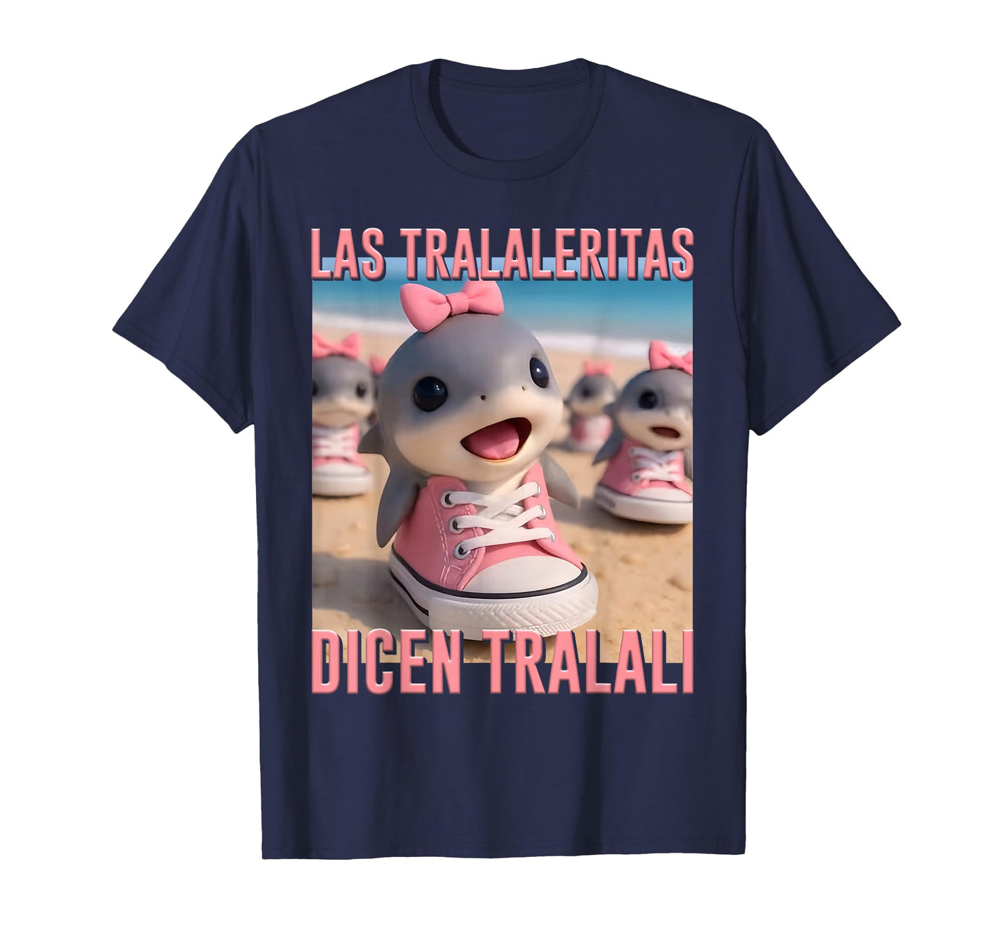 Trendy Internet Meme Tralaleritas Dicen Tralali AI Generated T-Shirt