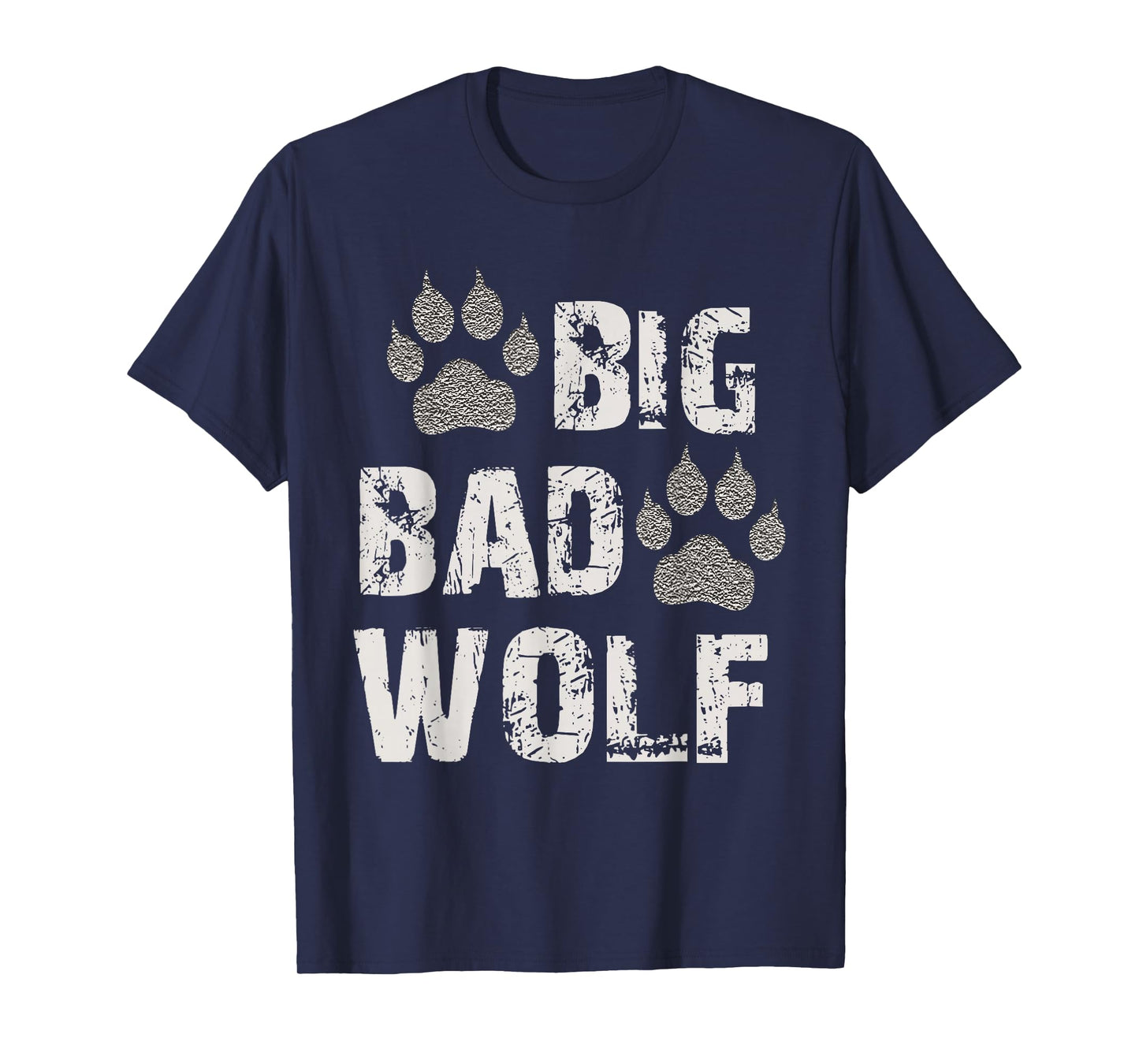 Big Bad Wolf Paw Print Halloween Costume T-Shirt T-Shirt