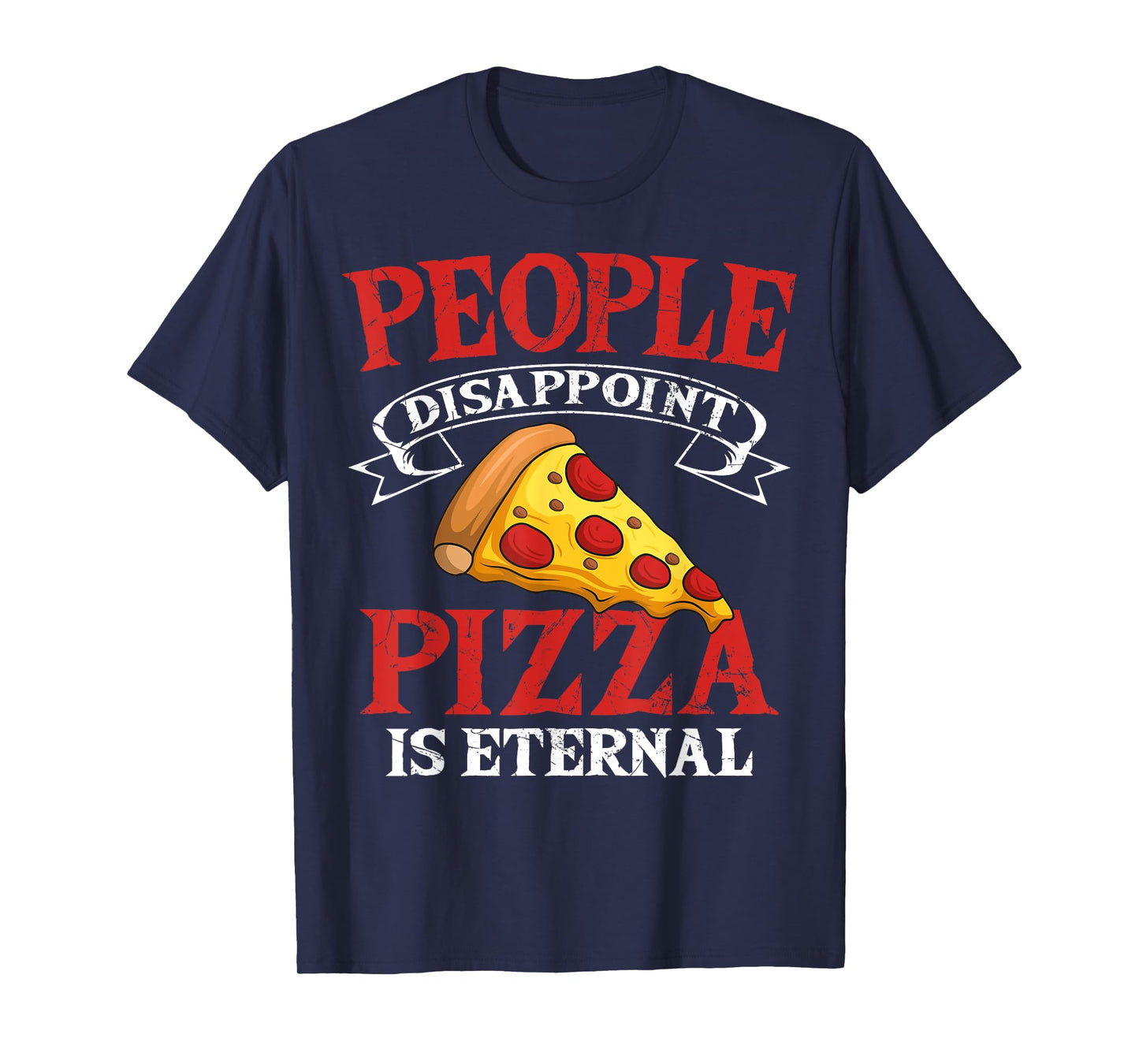 Funny Pizza Lover Round Pizzetta Fan Pizzaiolo Pizzeria T-Shirt