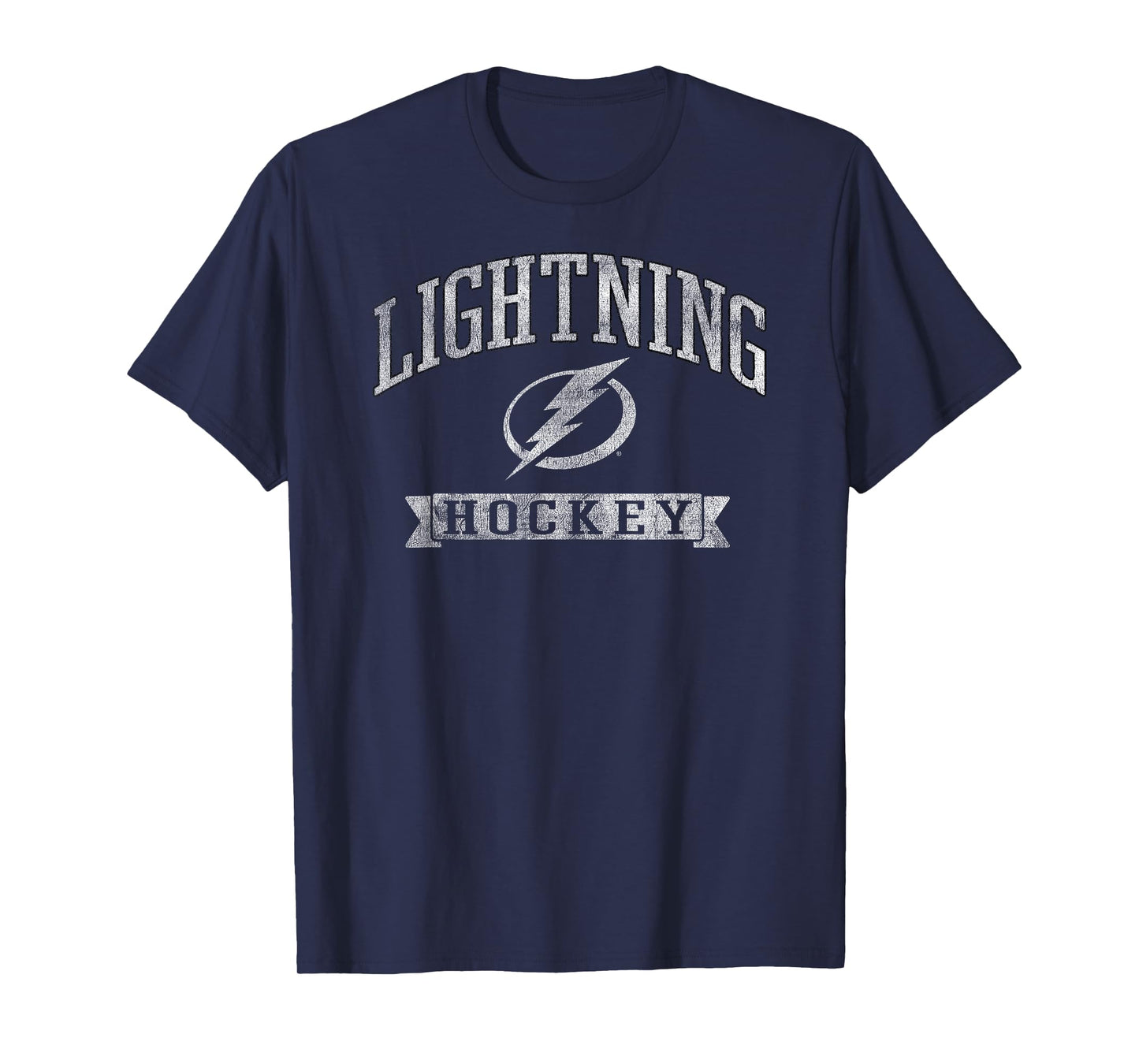 Tampa Bay Lightning Vintage Hockey Royal Officially Licensed T-Shirt
