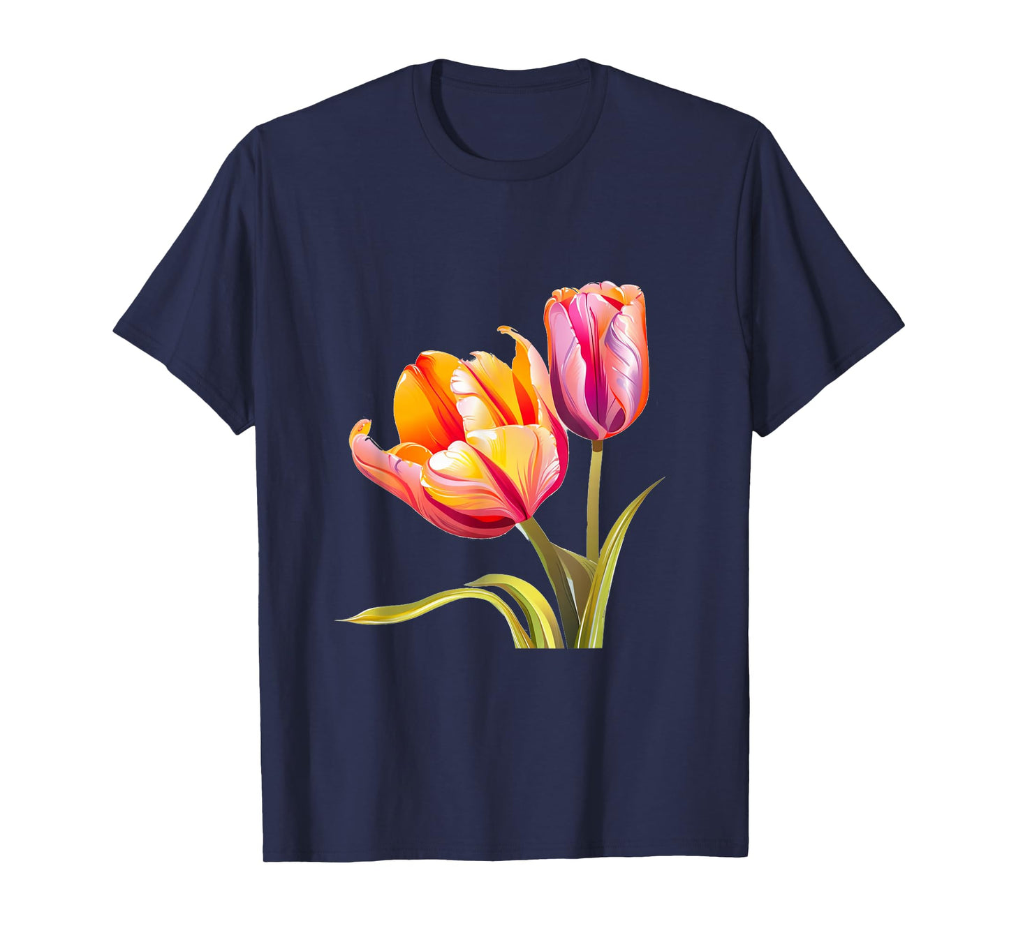 Pretty Tulip Flowers Costume for Boys and Girls T-Shirt
