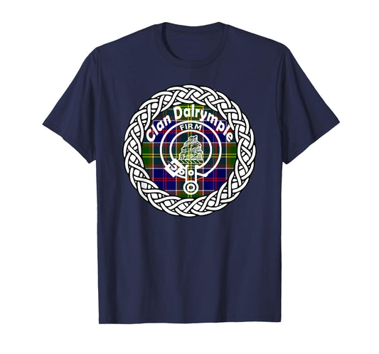 Dalrymple surname Scottish clan tartan crest badge t-shirt T-Shirt
