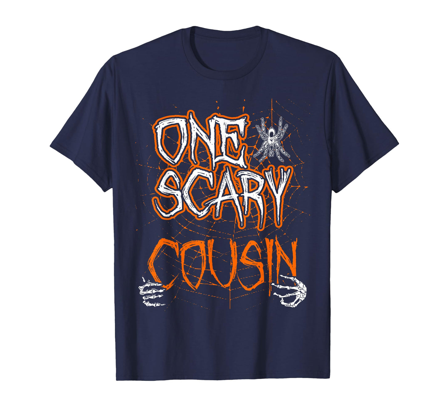 One Scary Cousin Matching Family Halloween costume T-Shirt