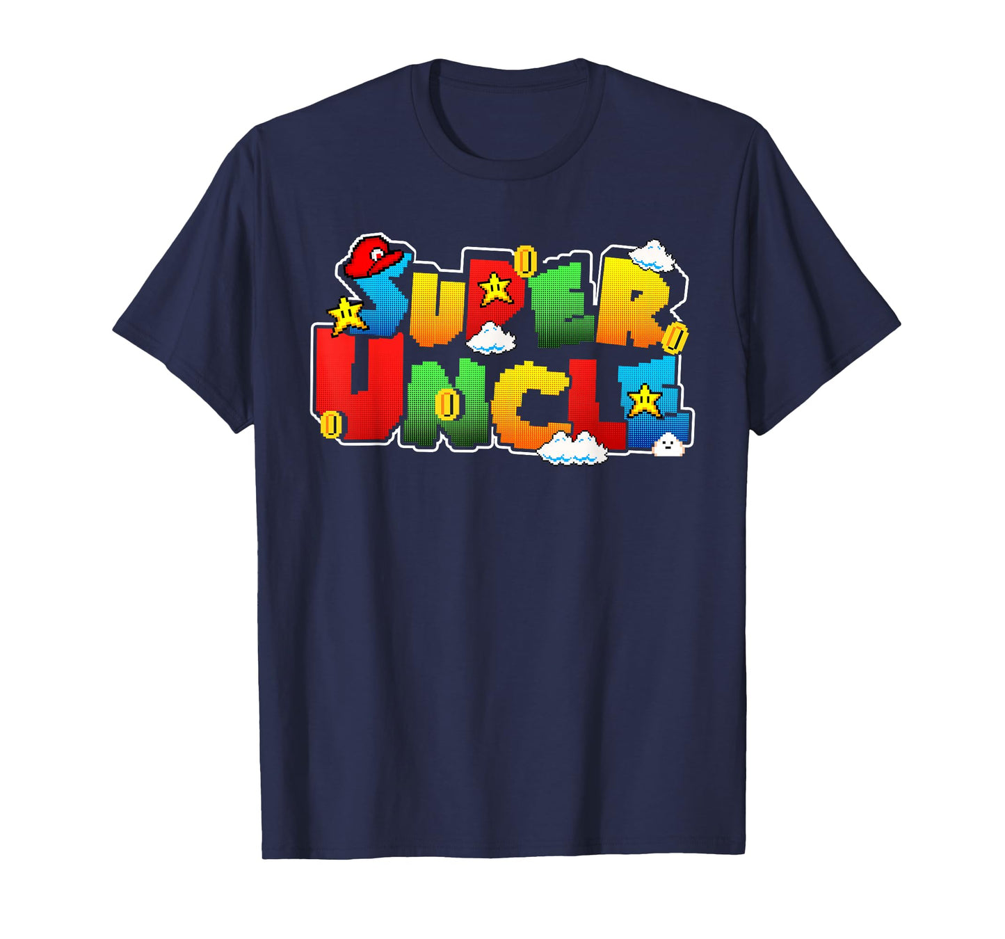 Gamer Super Uncle Funny Father Day Gifts For Uncle T-Shirt