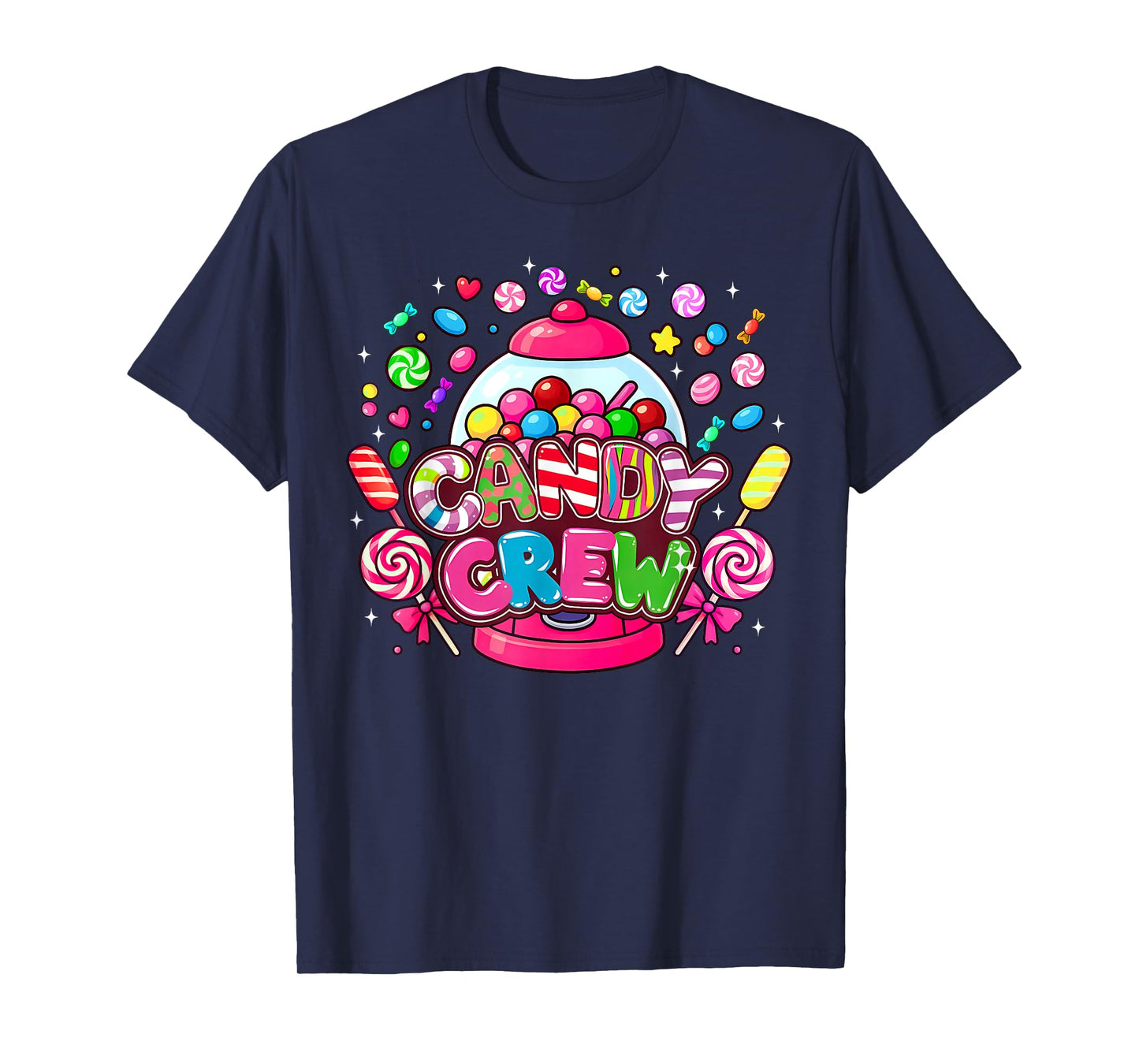 Candy Crew Candy Costume Funny Candy Squad Women Girls T-Shirt