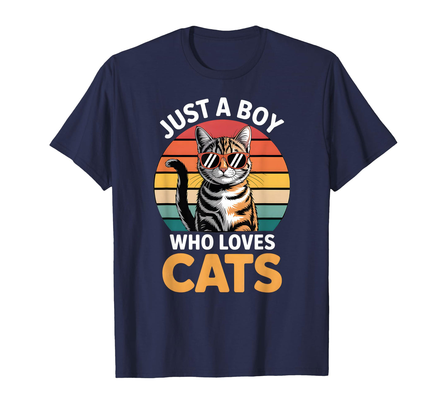 Boys Cat T-Shirt