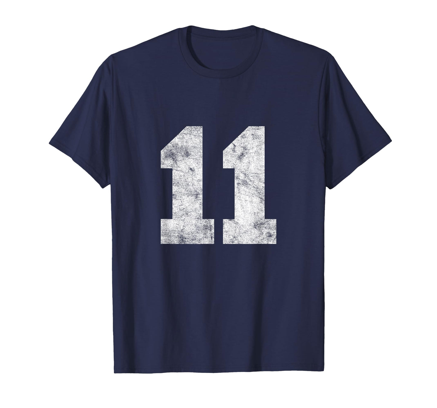 Vintage Lucky Number 11 Birthday Sports Player Team Athlete T-Shirt