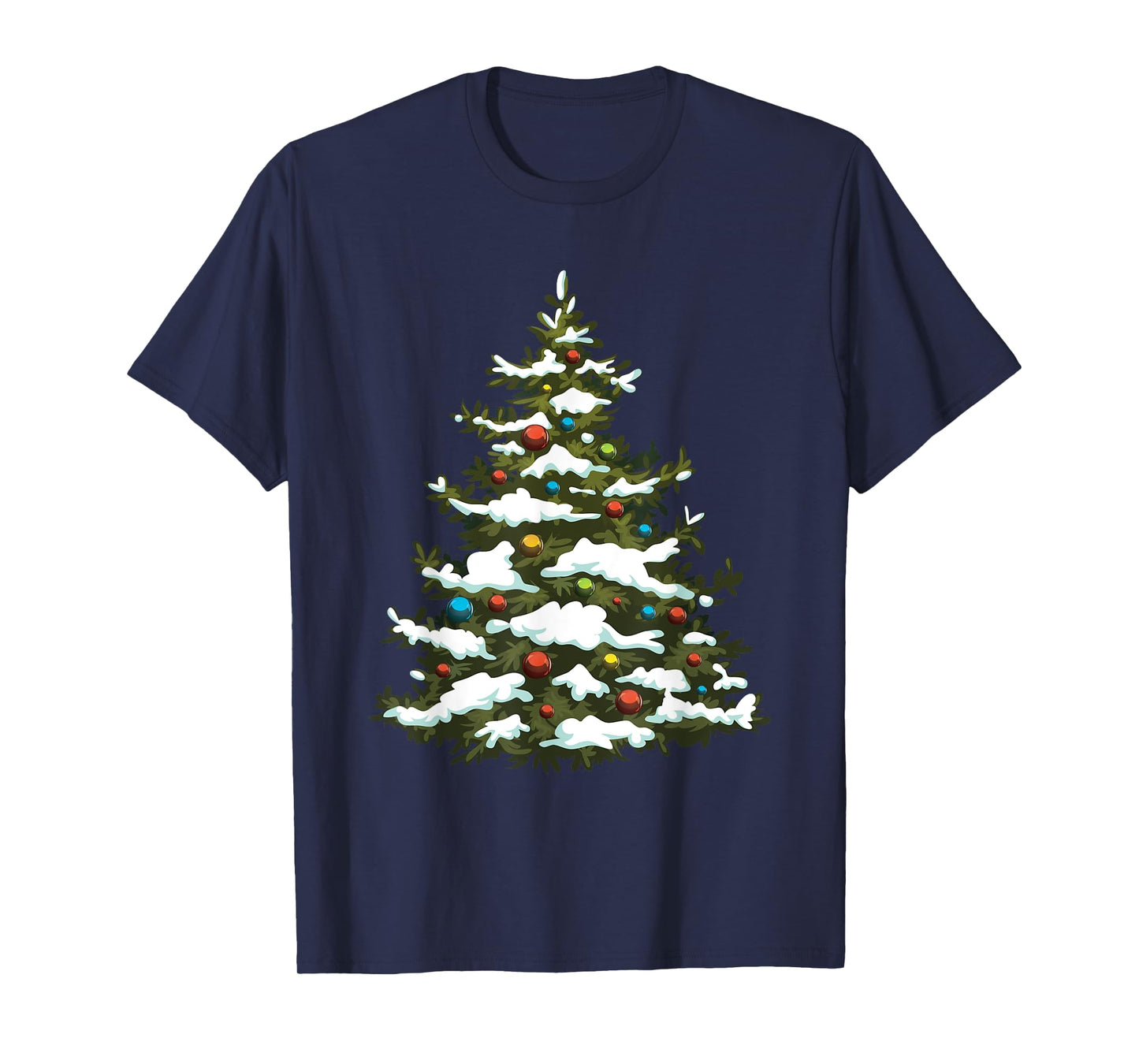 Christmas Tree Pine Snow Winter Holiday Cool X-Mas Gifts T-Shirt