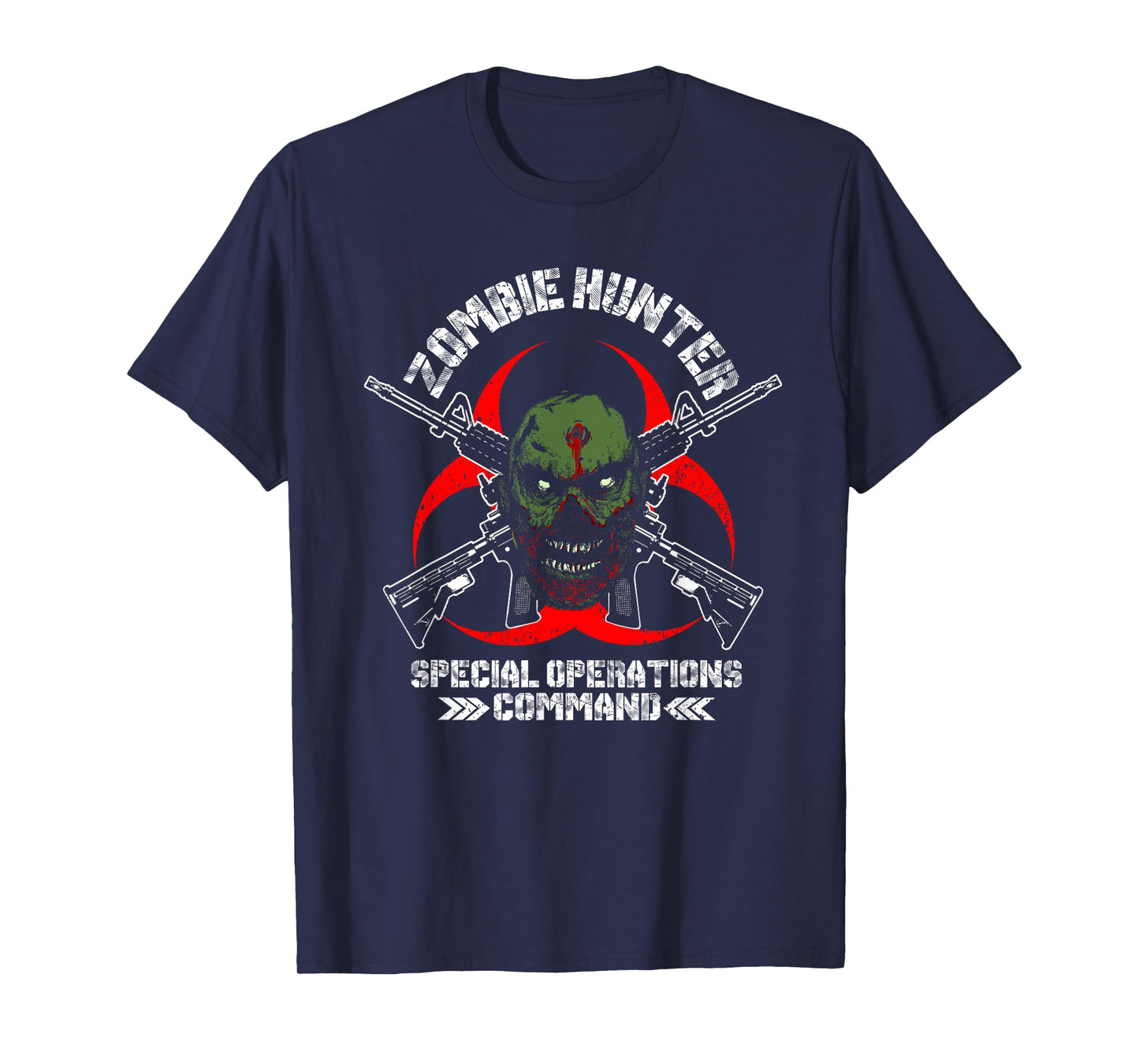 Zombie Hunter Special Operations Command T Shirt Tee T-Shirt