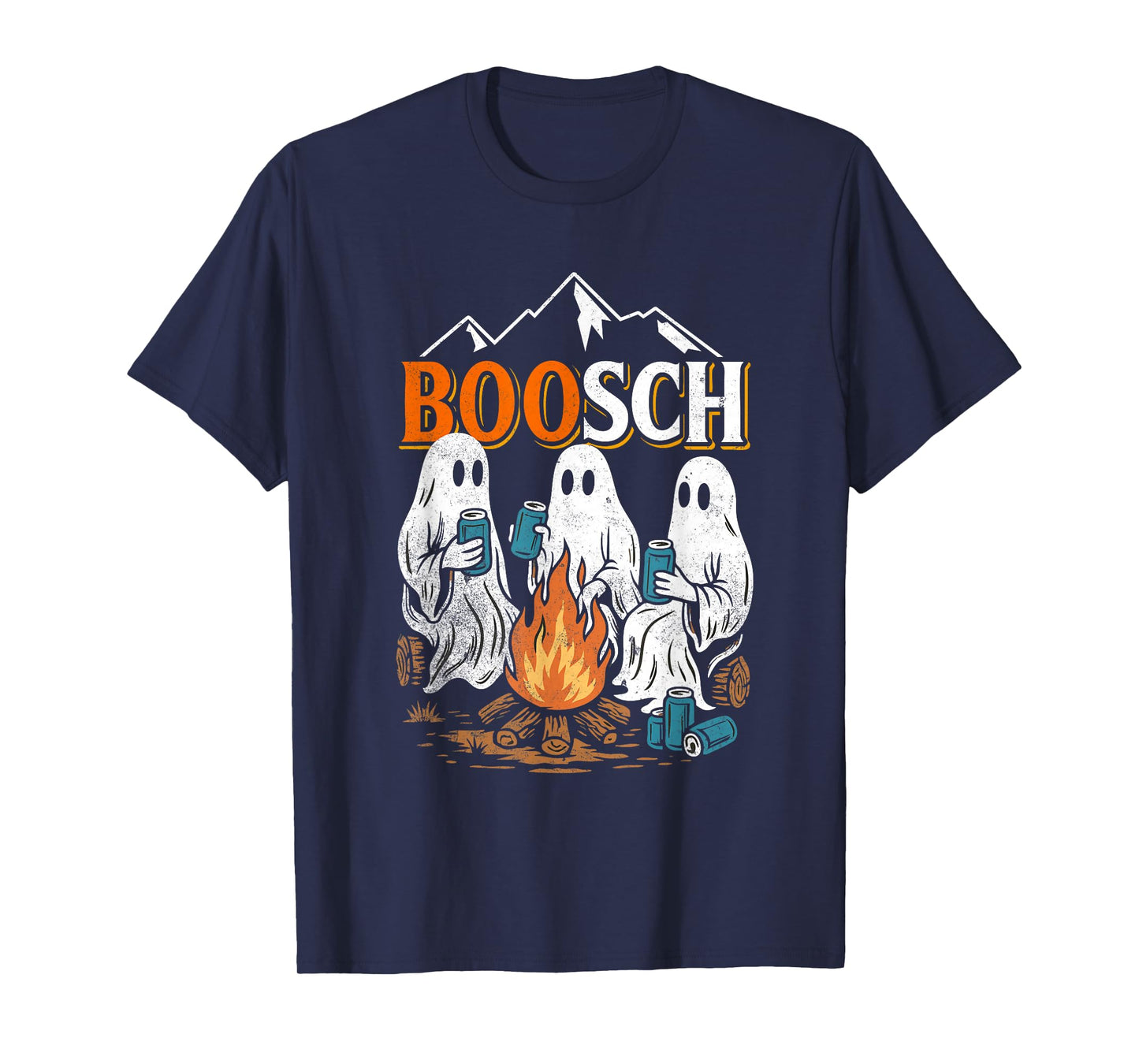 Boosch Halloween Ghost T-Shirt
