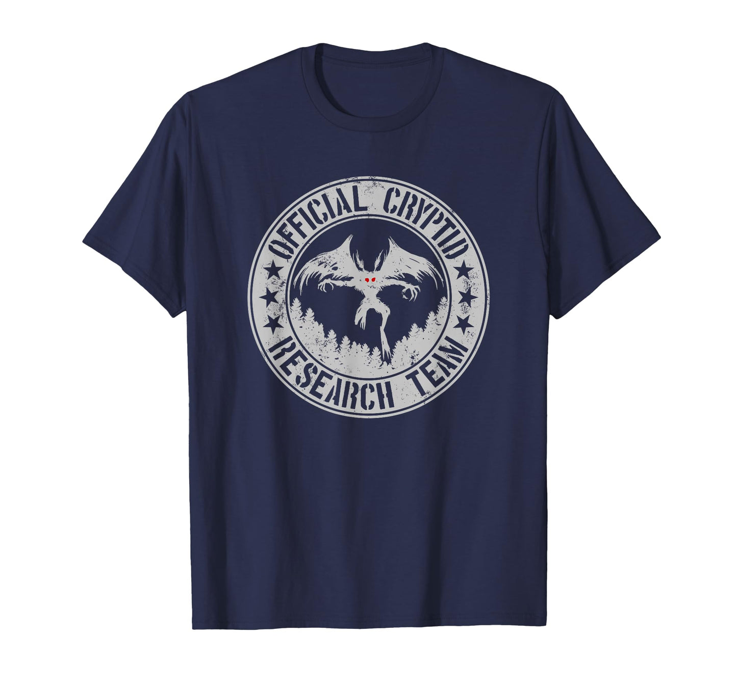 Official Cryptid Research Team | Cryptids Folklore Mothman T-Shirt