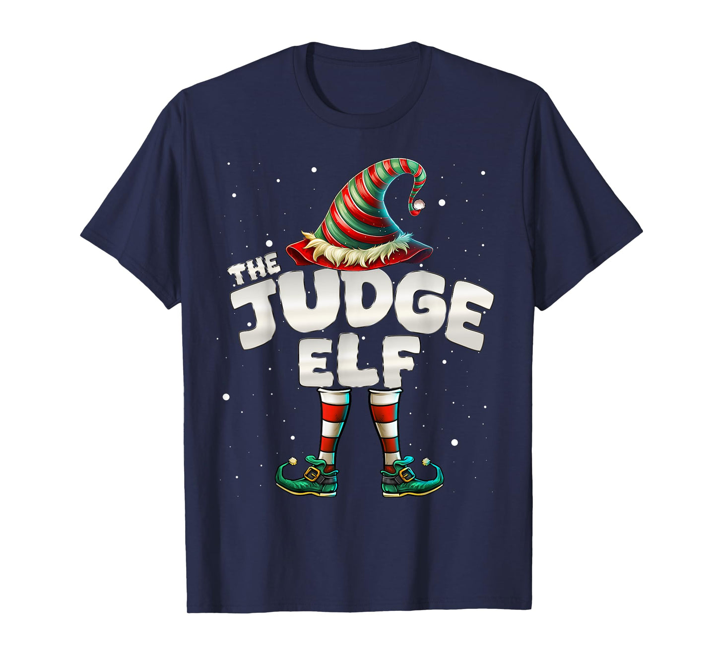 I'm The Judge Elf Family Matching Group Christmas T-Shirt