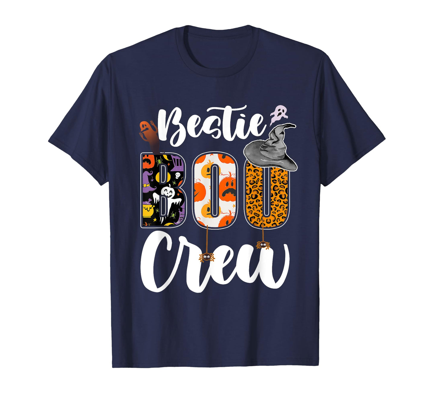 Bestie Boo Crew Halloween Matching BFF T-Shirt