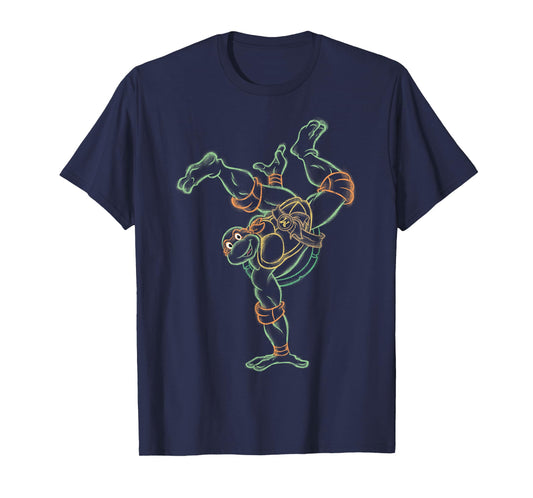 Teenage Mutant Ninja Turtles Michelangelo Hand Stand T-Shirt T-Shirt