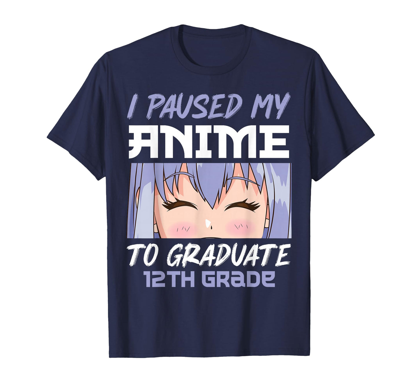 Graduation 12th grade Class 2022 Anime Graduate Girls T-Shirt