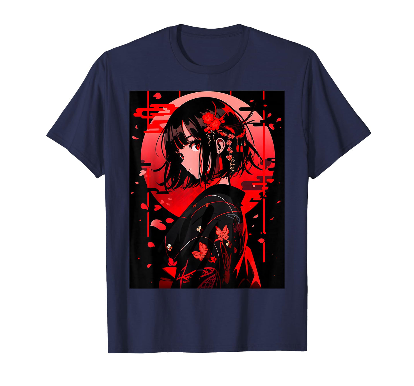 Techwear Harajuku Aesthetic Cyberpunk Anime Manga T-Shirt
