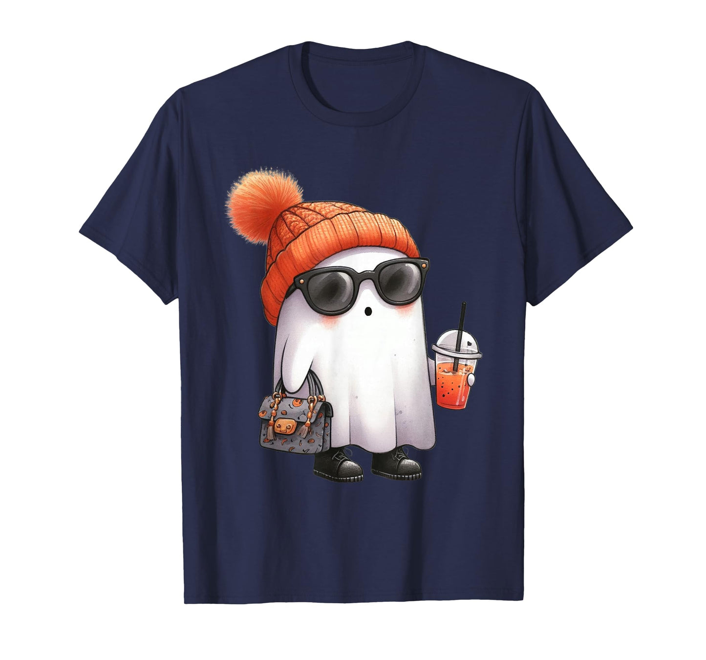 Ghost Halloween Party Costume Kids T-Shirt