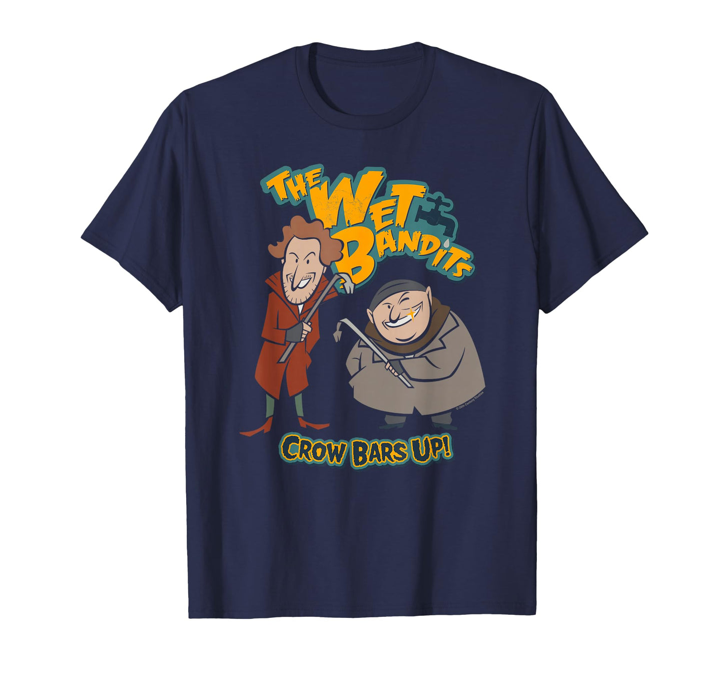 Home Alone Christmas The Wet Bandits Crow Bars Up! T-Shirt