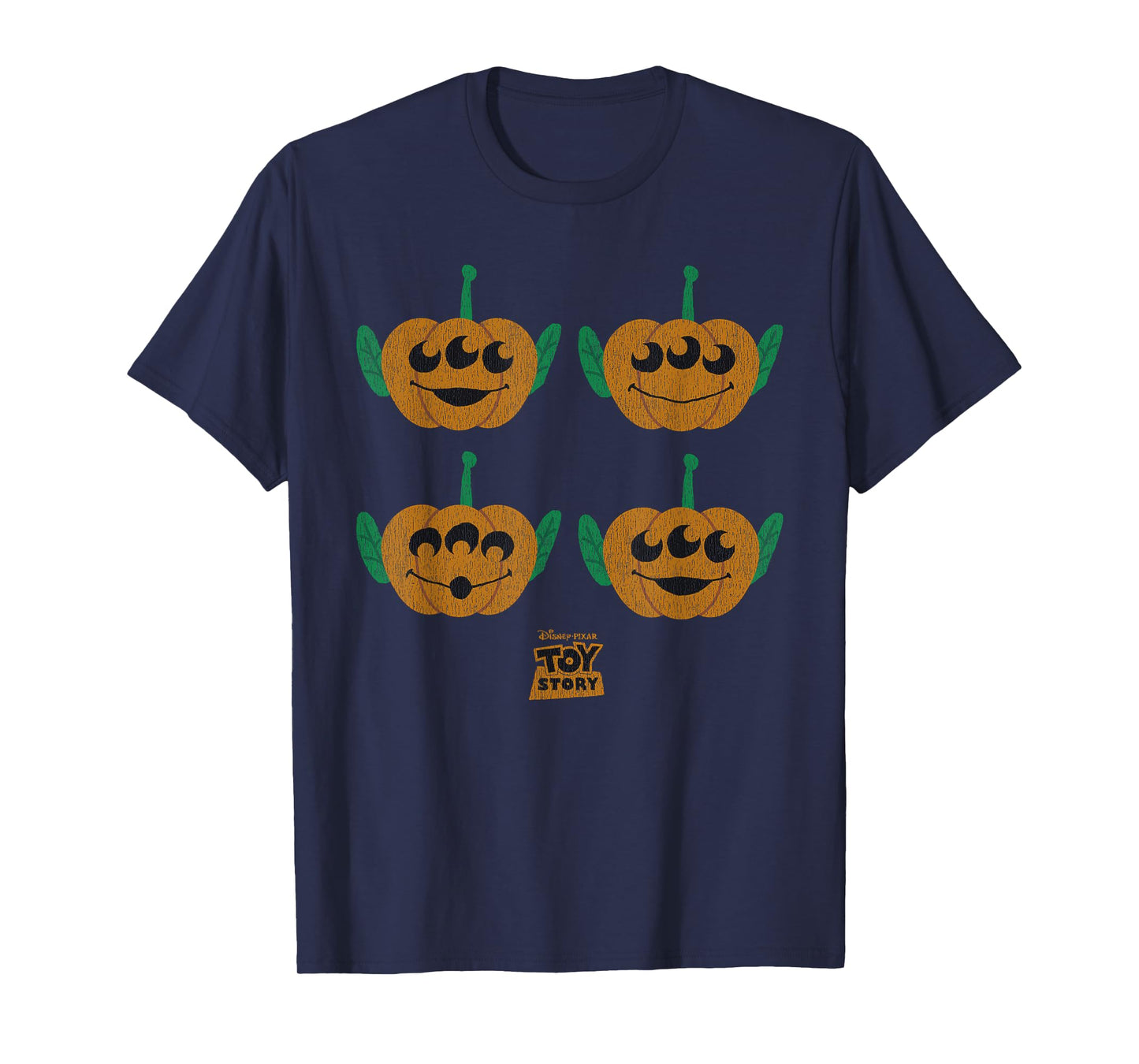 Disney PIXAR Toy Story Alien Pumpkins T-Shirt