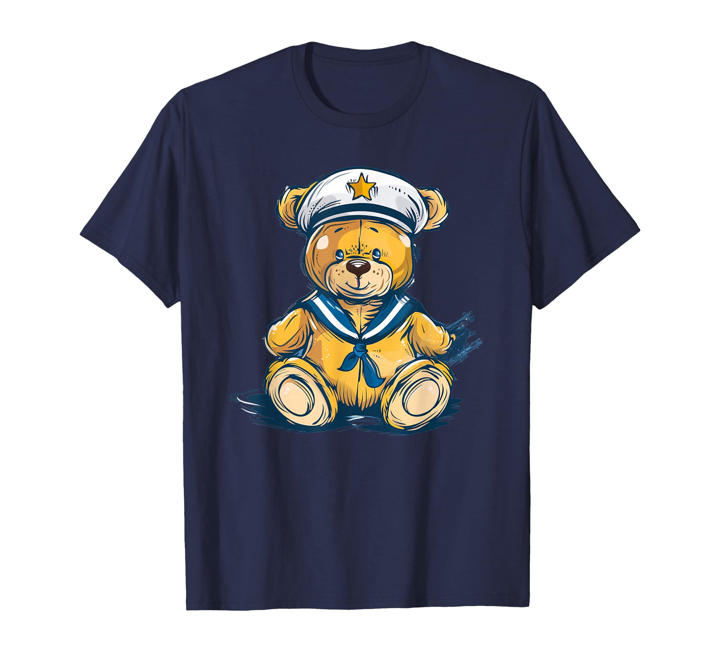 Funny Sailor Teddy Bear Costume for Boys and Girls T-Shirt