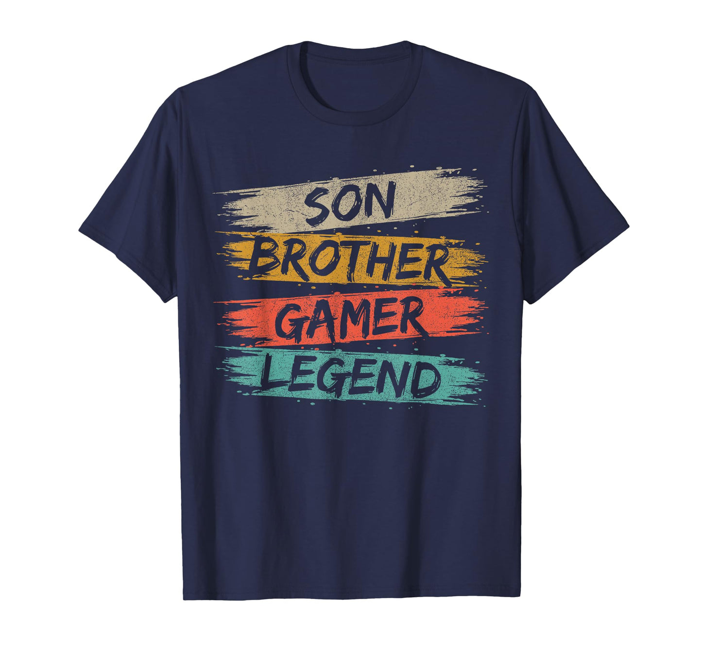 Funny Gamer Vintage Video Games For Boys Brother Son T-Shirt
