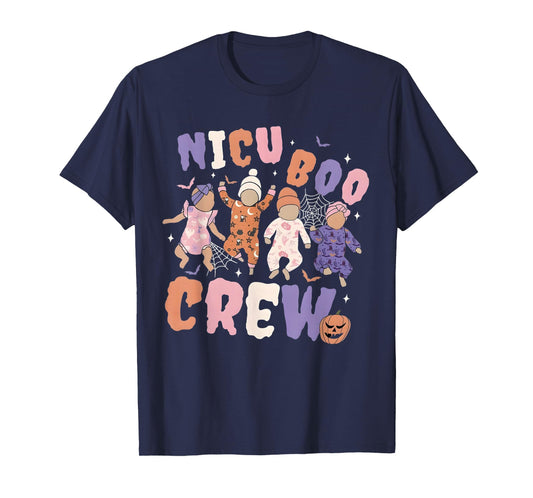 NICU Boo Crew Shirt Halloween NICU dept NICU Nurse Boo Crew T-Shirt