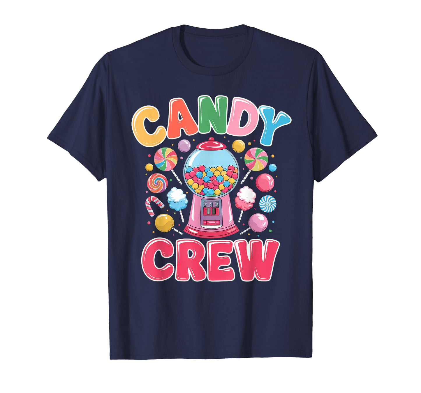 Funny Candy Land Crew Sweetie Matching Adult Treats Party T-Shirt
