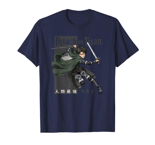 Attack on Titan Season 4 Humanity's Strongest Soldier Anime T-Shirt