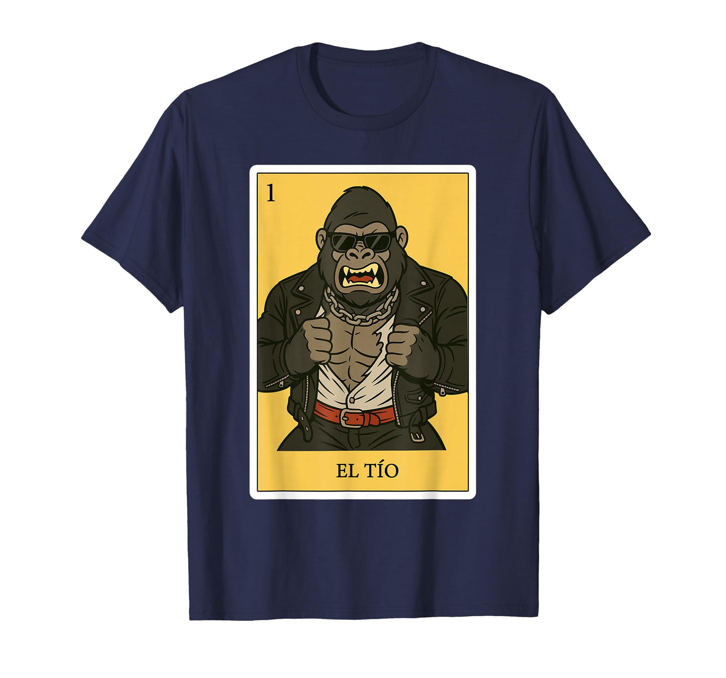 El Tio Gorila | Spanish-Mexican Bingo Gifts for Tio T-Shirt