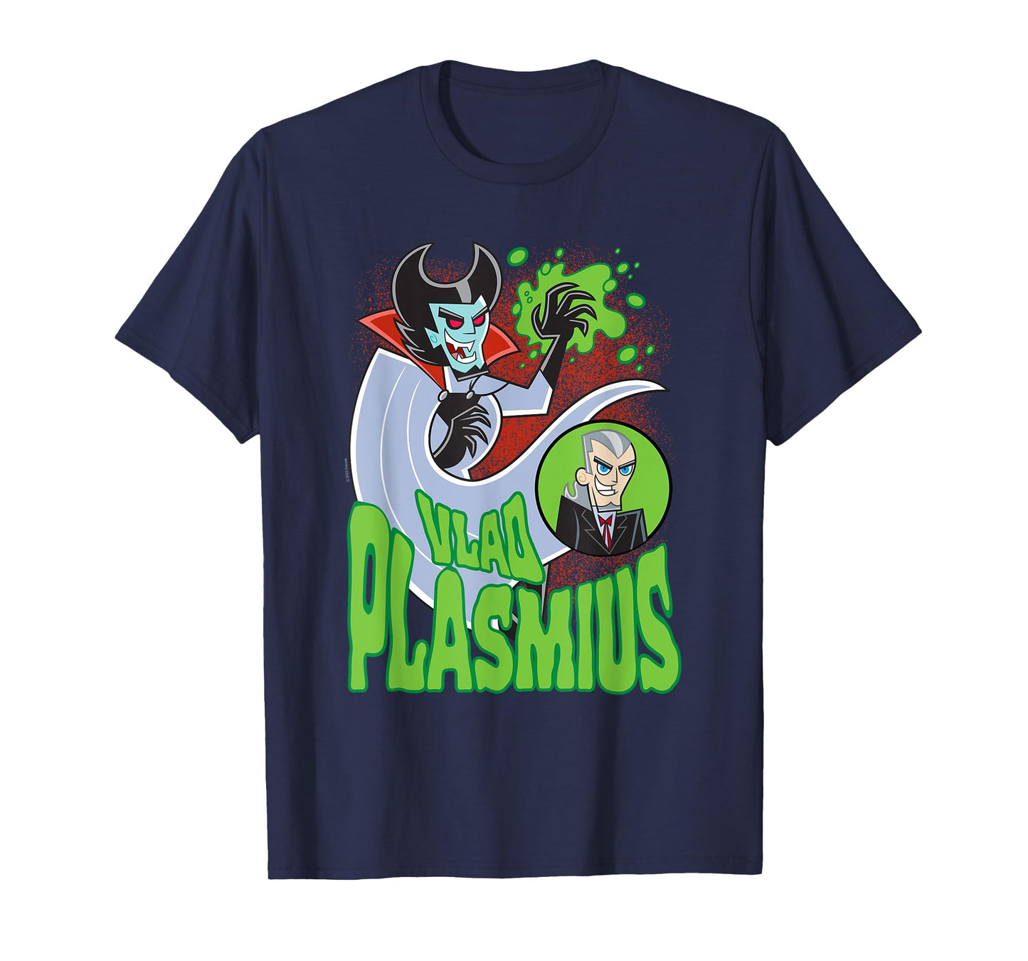 Danny Phantom Vlad Plasmius Retro Cartoon T-Shirt