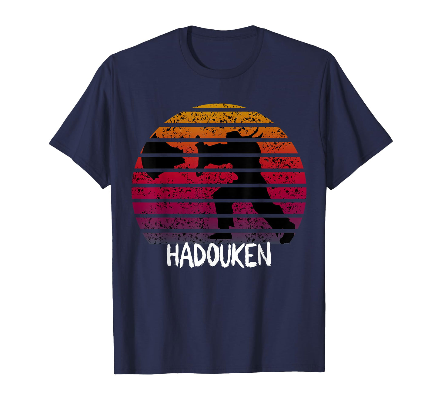 Retro Vintage Hadouken Fighter T-Shirt