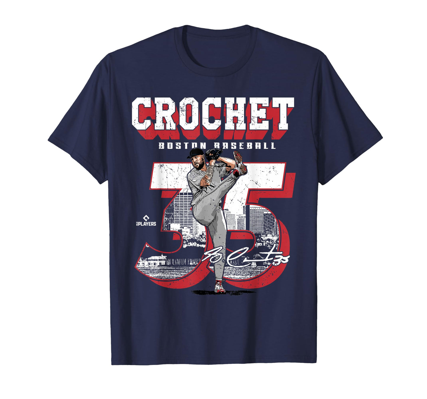 Garrett Crochet | Boston Baseball Players | MLBGCR201M T-Shirt