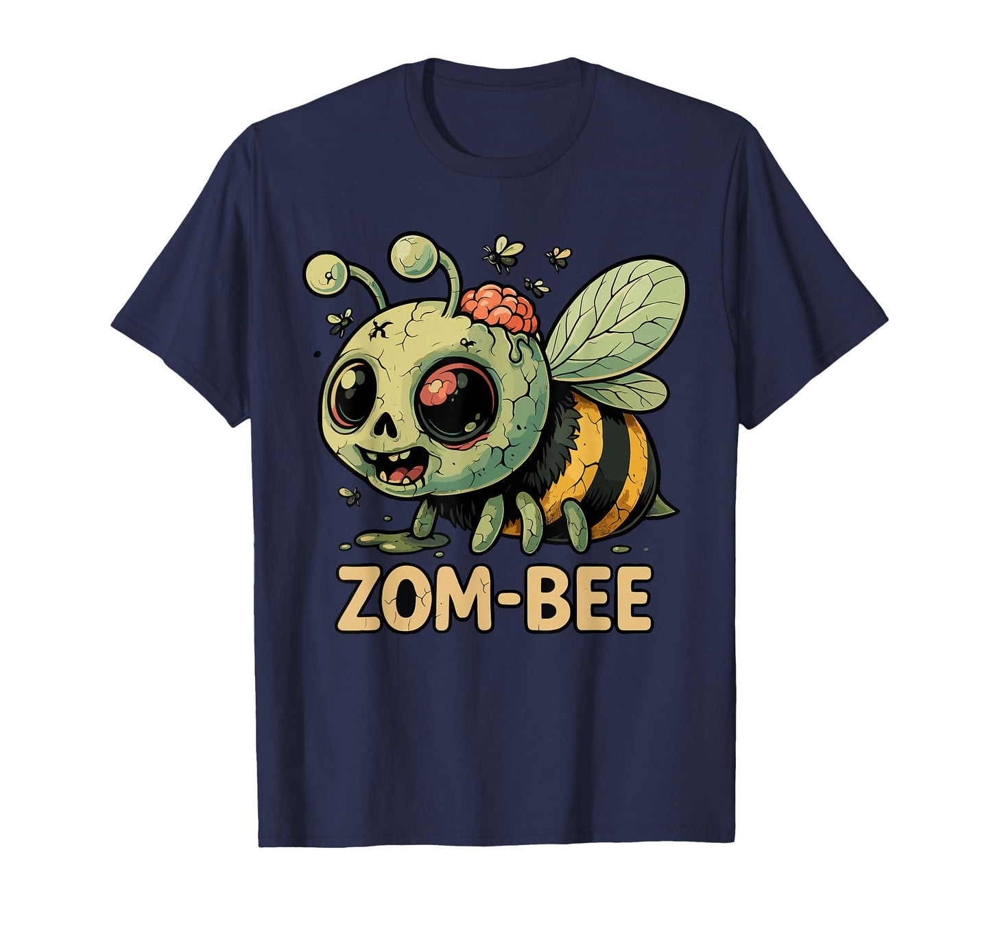 Baby Bee Halloween Costumes, Spooky Zom-Bee Zombie T-Shirt