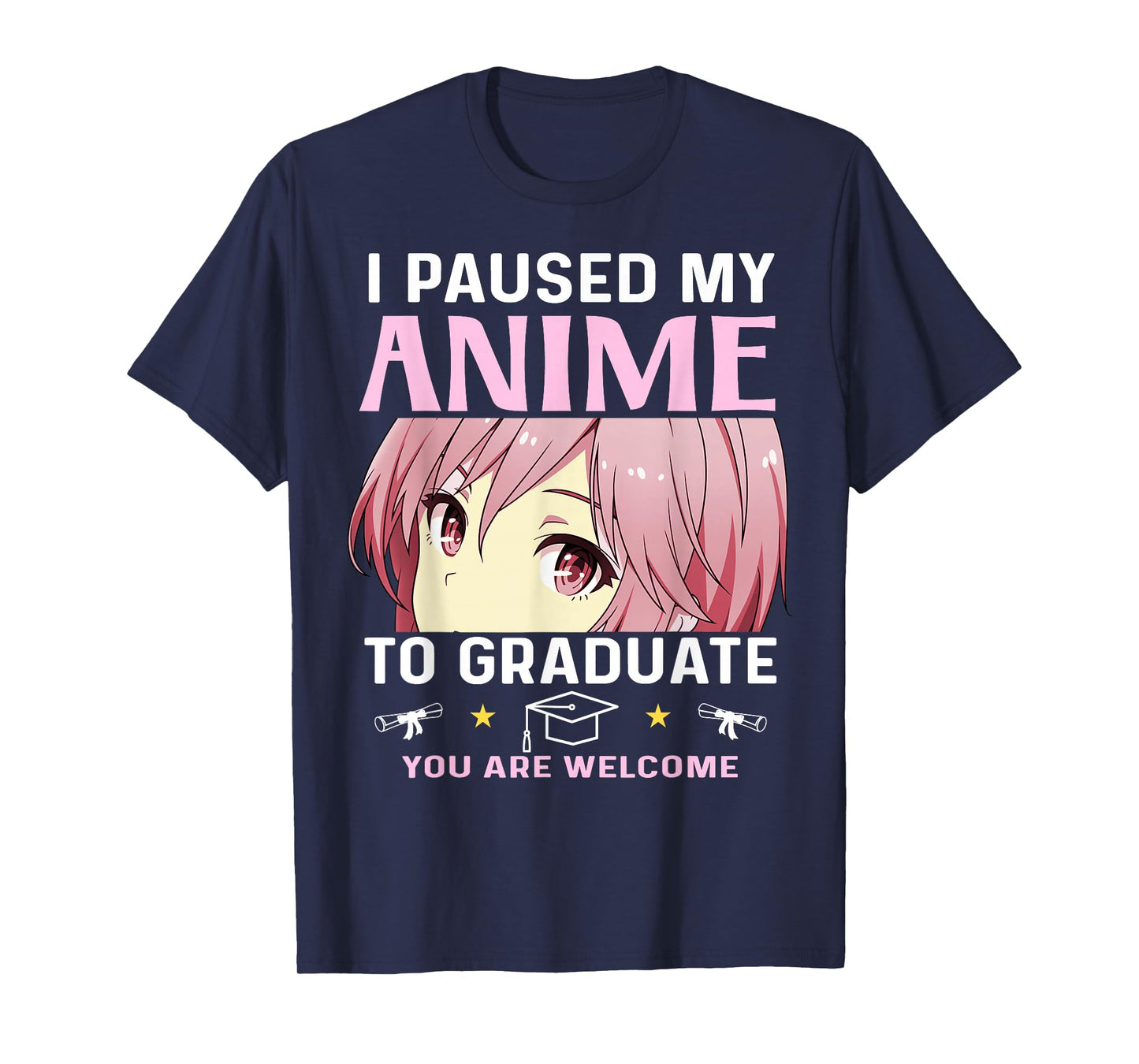 Graduation 5th 8th Grade Class 2025 Anime Middle School Girl T-Shirt