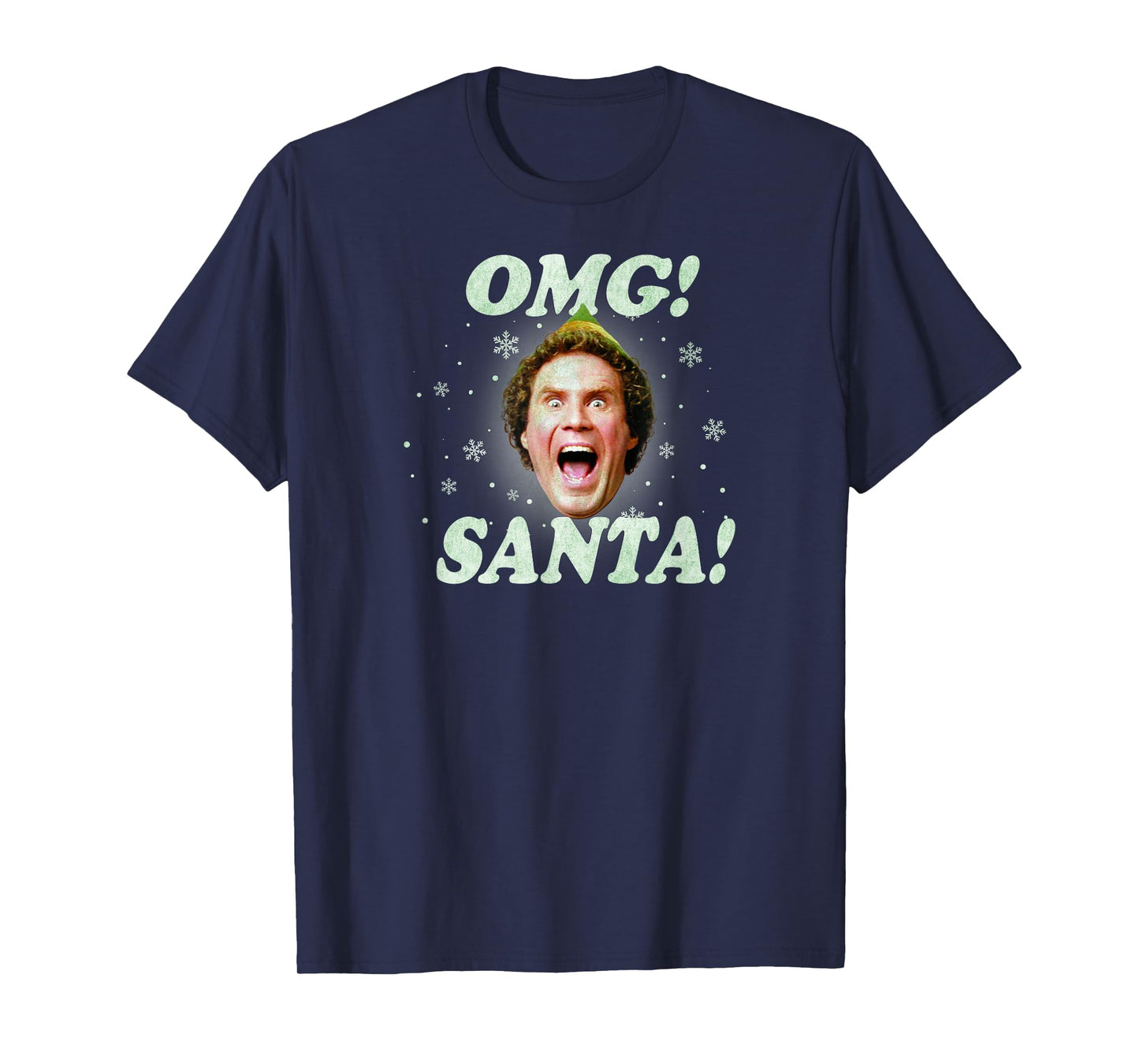 Elf Buddy OMG Santa T-Shirt