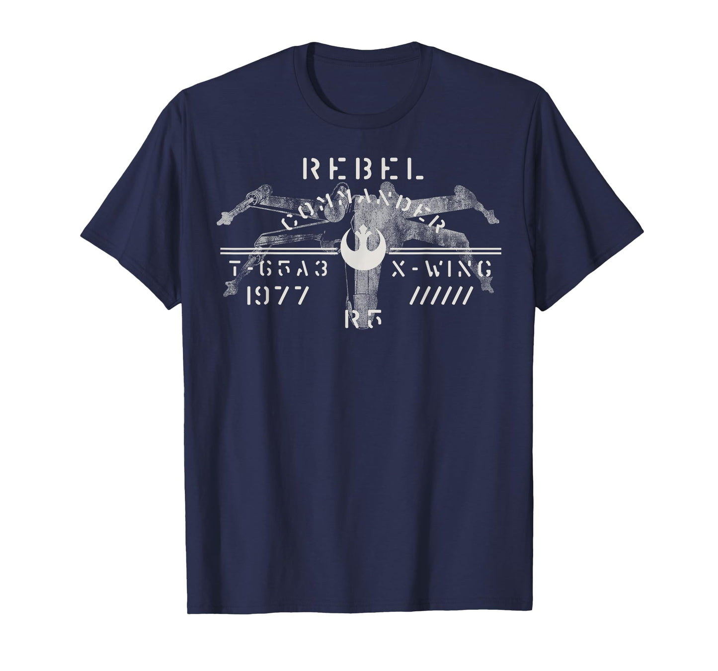 Star Wars Rebel 1977 X-Wing Stencil T-Shirt